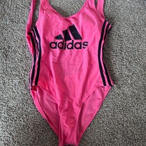 Adidas Pink One-Piece Swimsuit